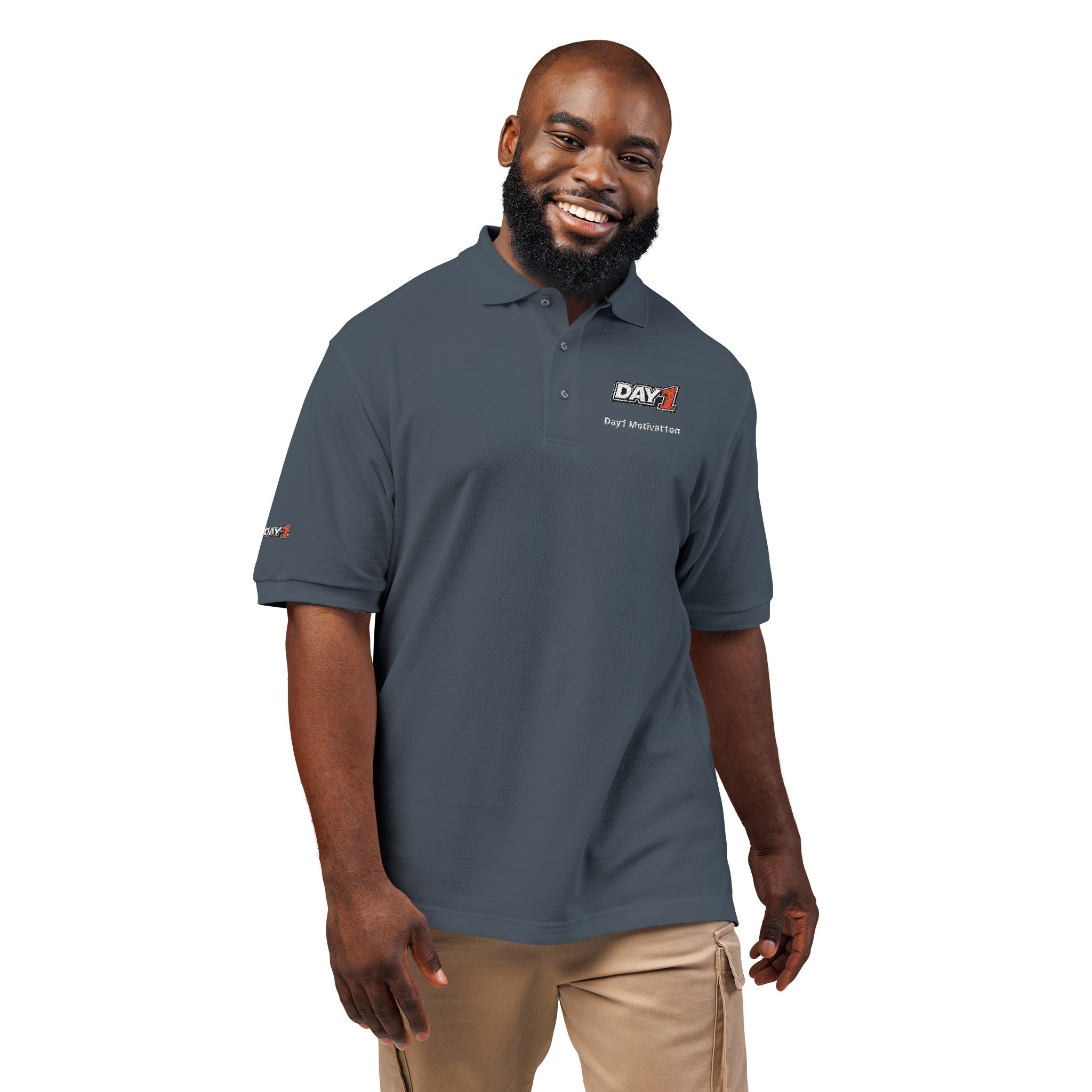 "Designed by You" — Embroidered Polo Shirt