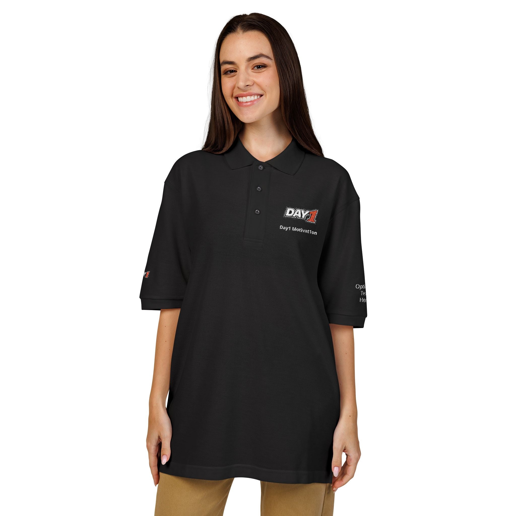 "Designed by You" — Embroidered Polo Shirt