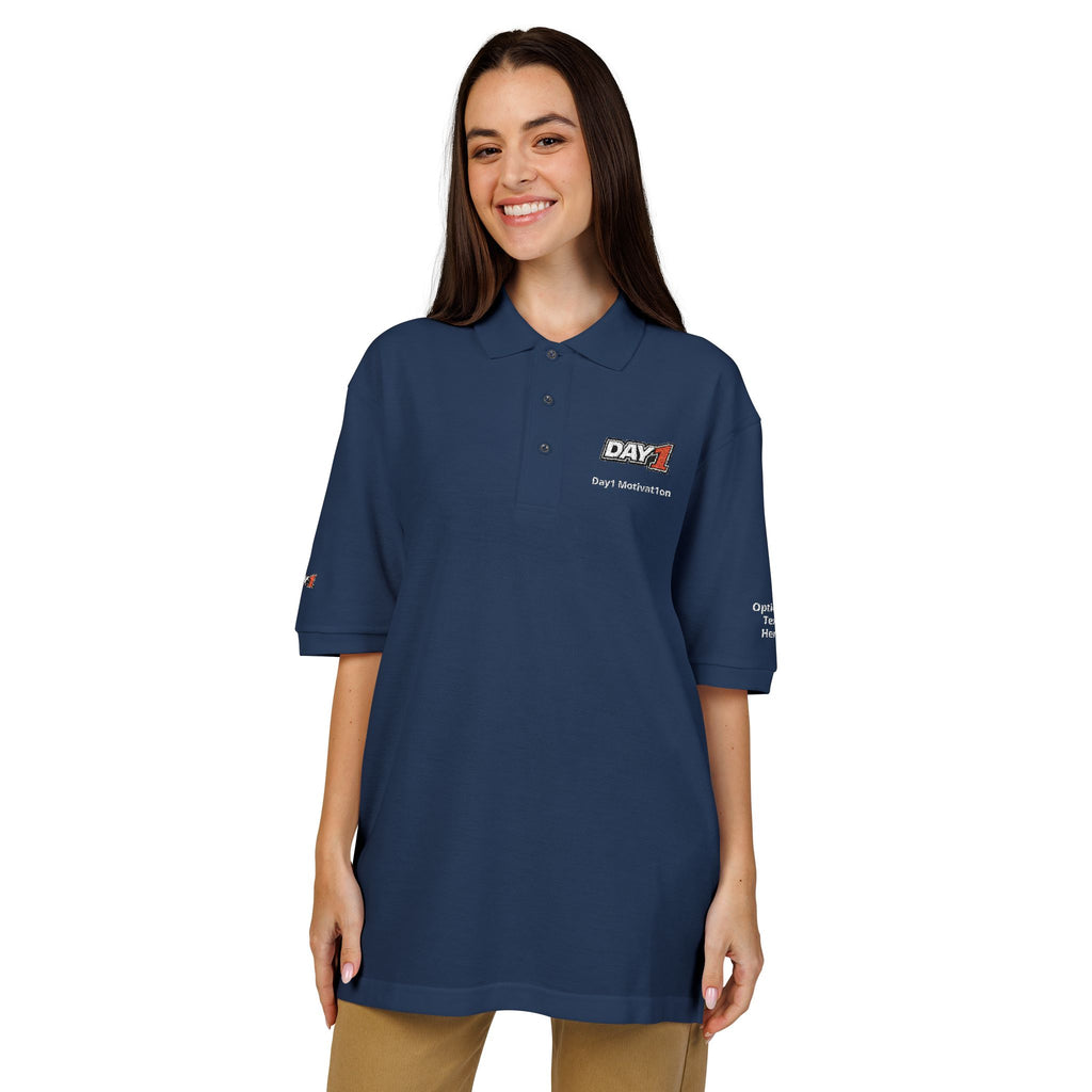 "Designed by You" — Embroidered Polo Shirt