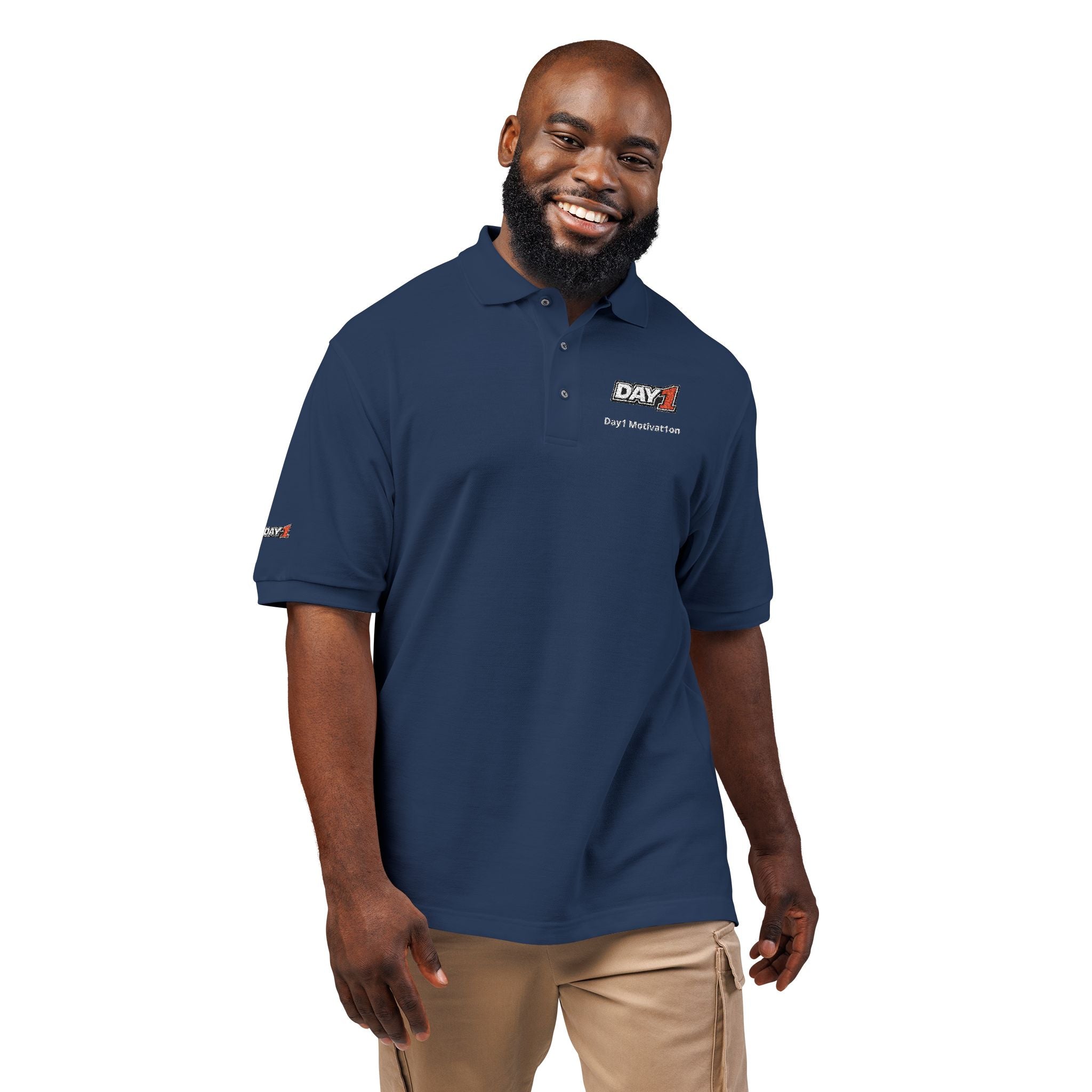 "Designed by You" — Embroidered Polo Shirt