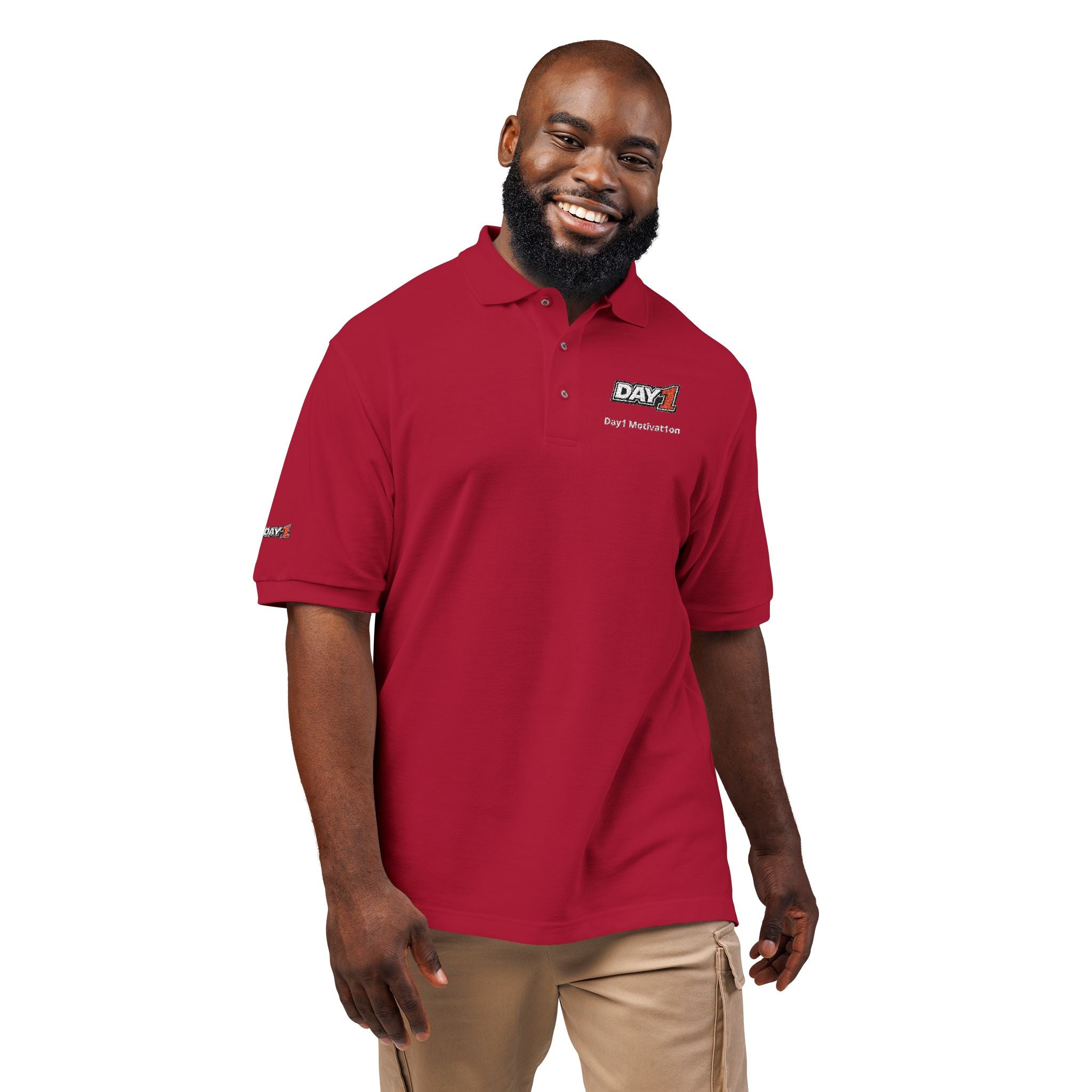 "Designed by You" — Embroidered Polo Shirt