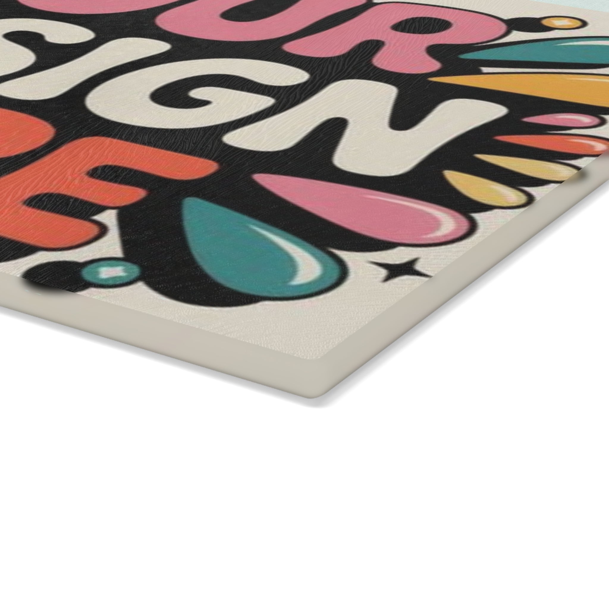 "Designed by You"  — Decorative Glass Cutting Board