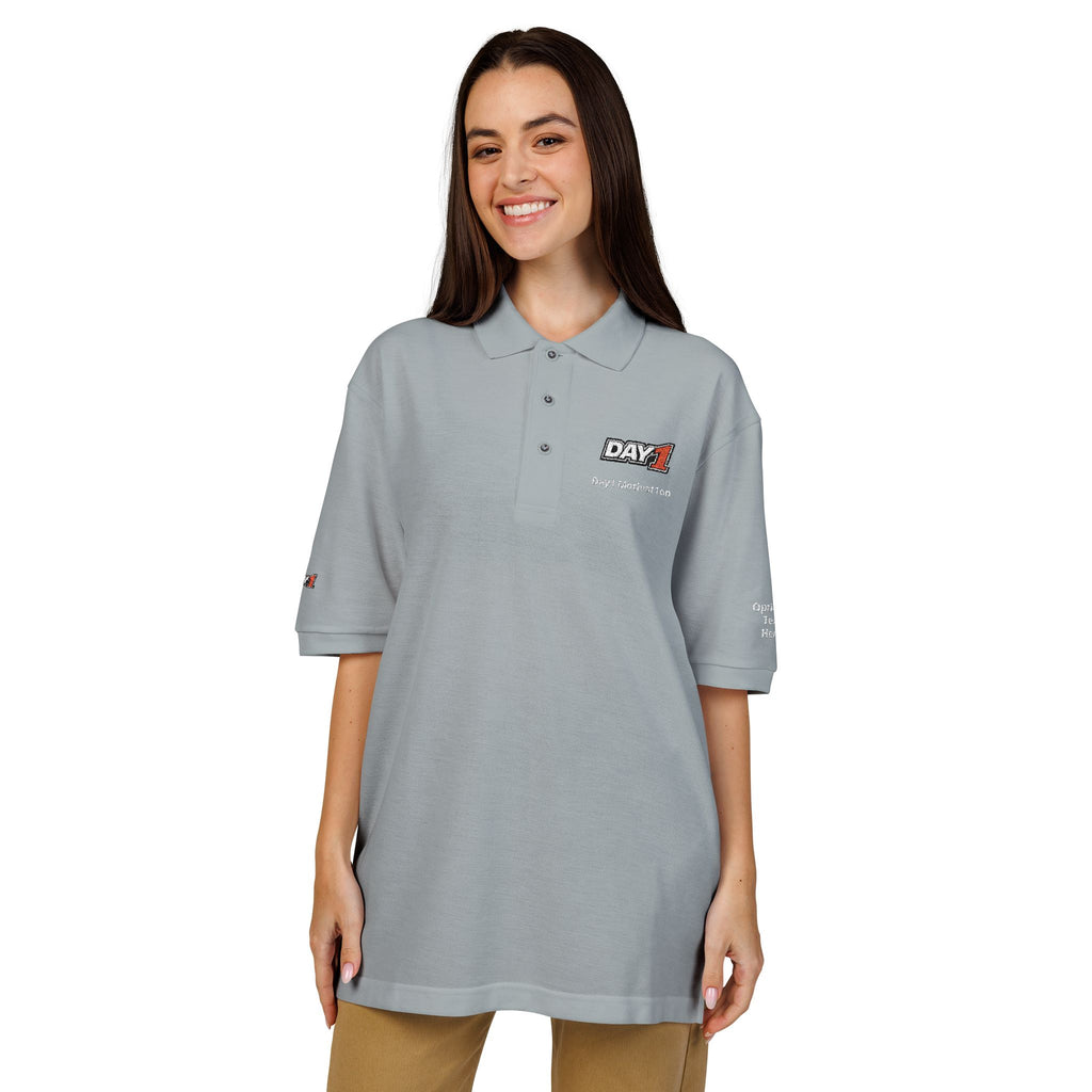 "Designed by You" — Embroidered Polo Shirt