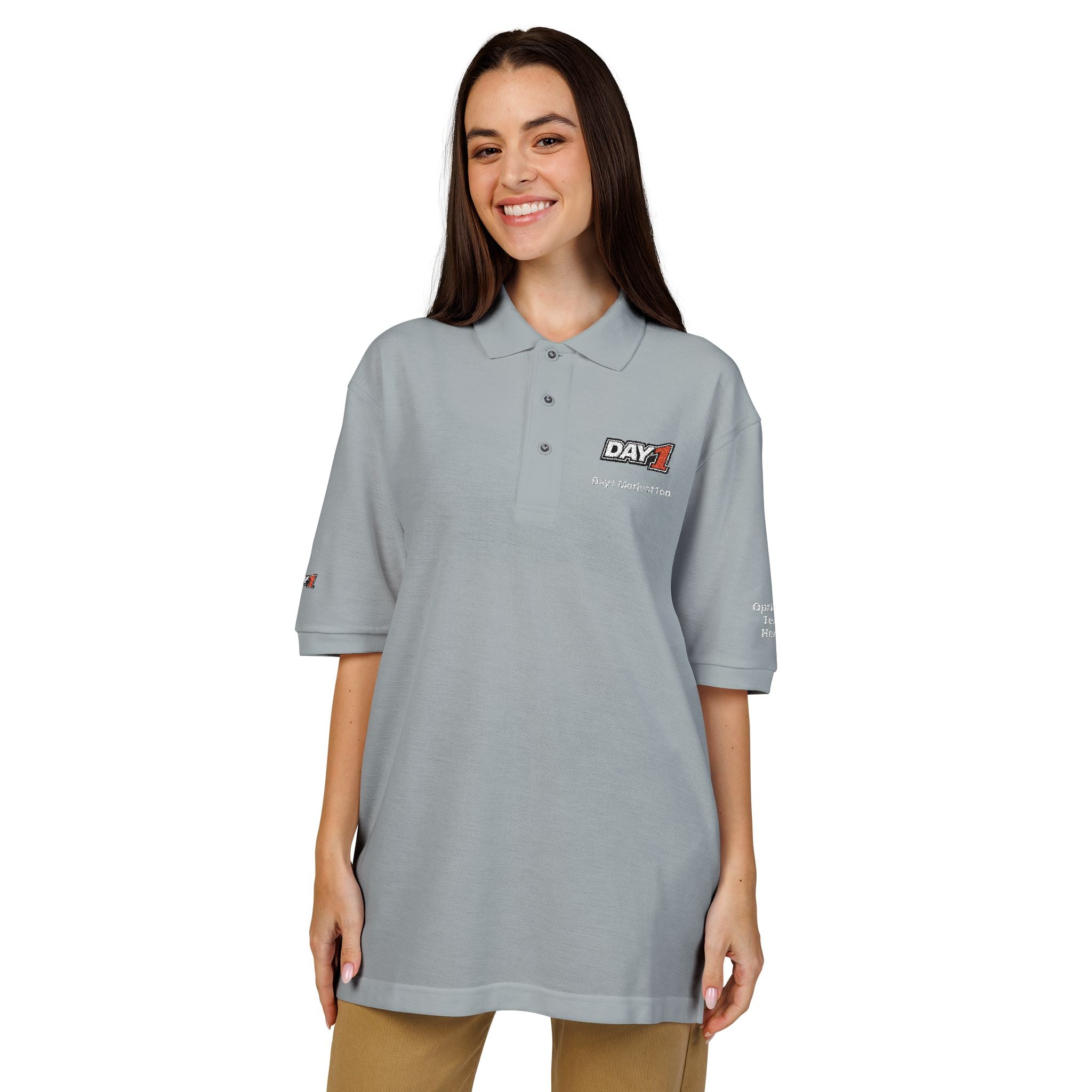 "Designed by You" — Embroidered Polo Shirt
