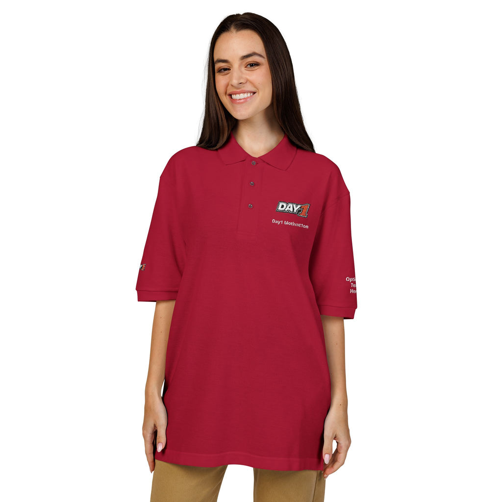"Designed by You" — Embroidered Polo Shirt