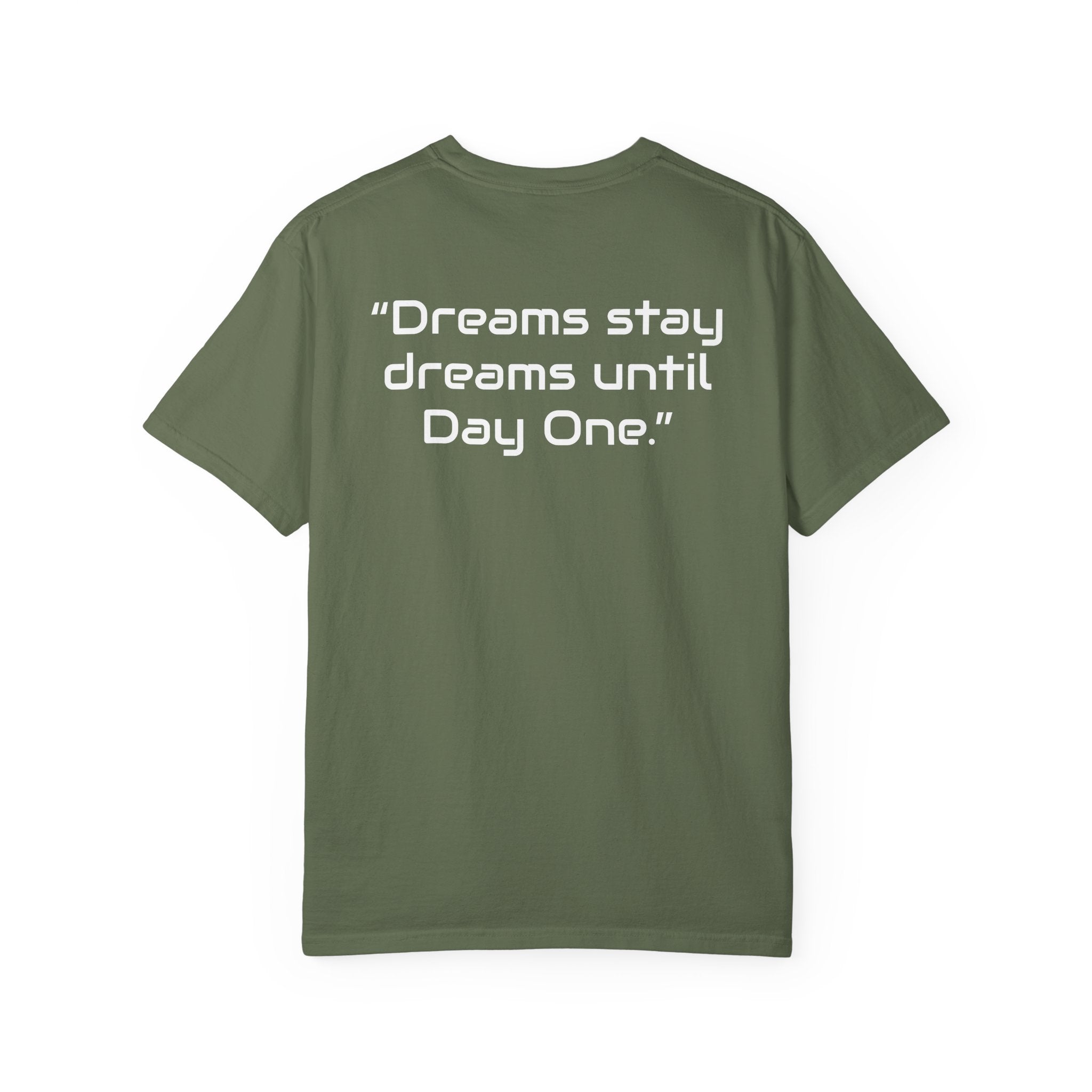 "Dreams Stay Dreams" I Unisex Graphic Tee White Text