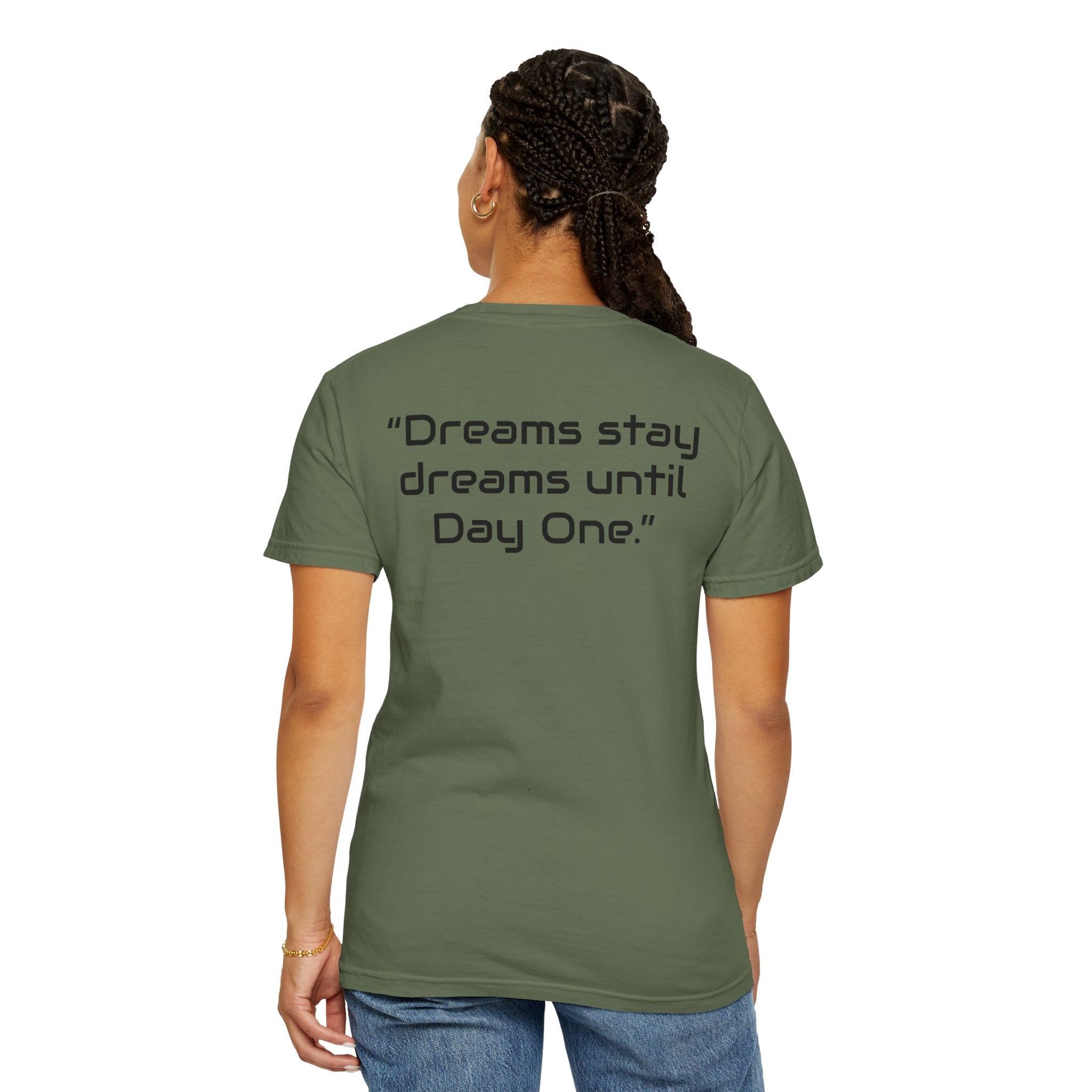 "Dreams Stay Dreams" I Unisex Graphic Tee BlackText