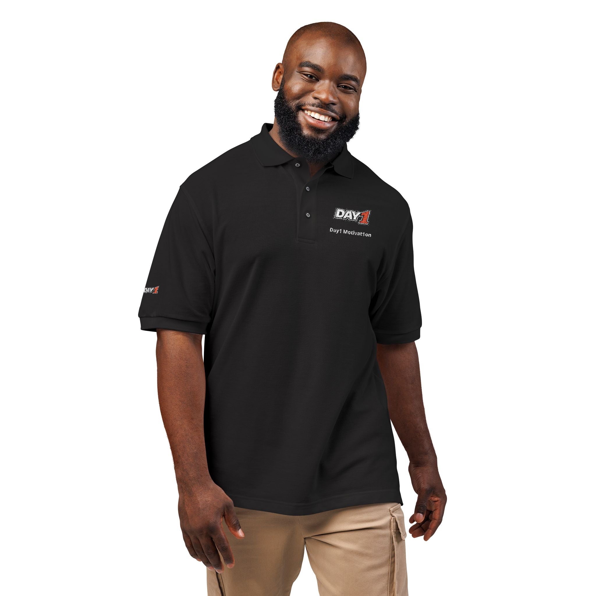"Designed by You" — Embroidered Polo Shirt