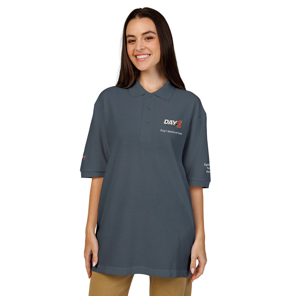 "Designed by You" — Embroidered Polo Shirt