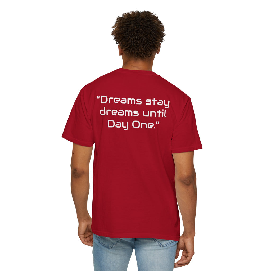 "Dreams Stay Dreams" I Unisex Graphic Tee White Text
