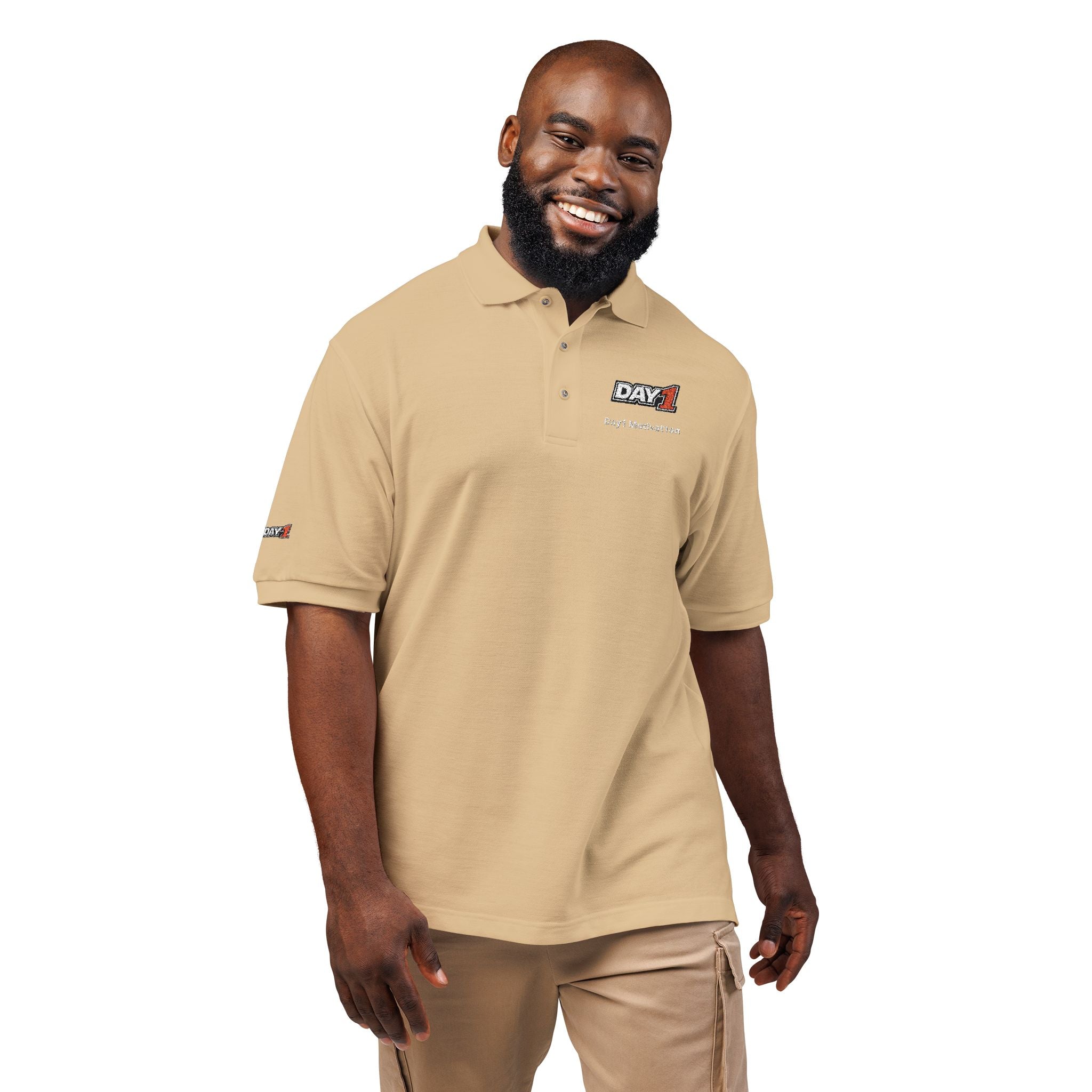 "Designed by You" — Embroidered Polo Shirt