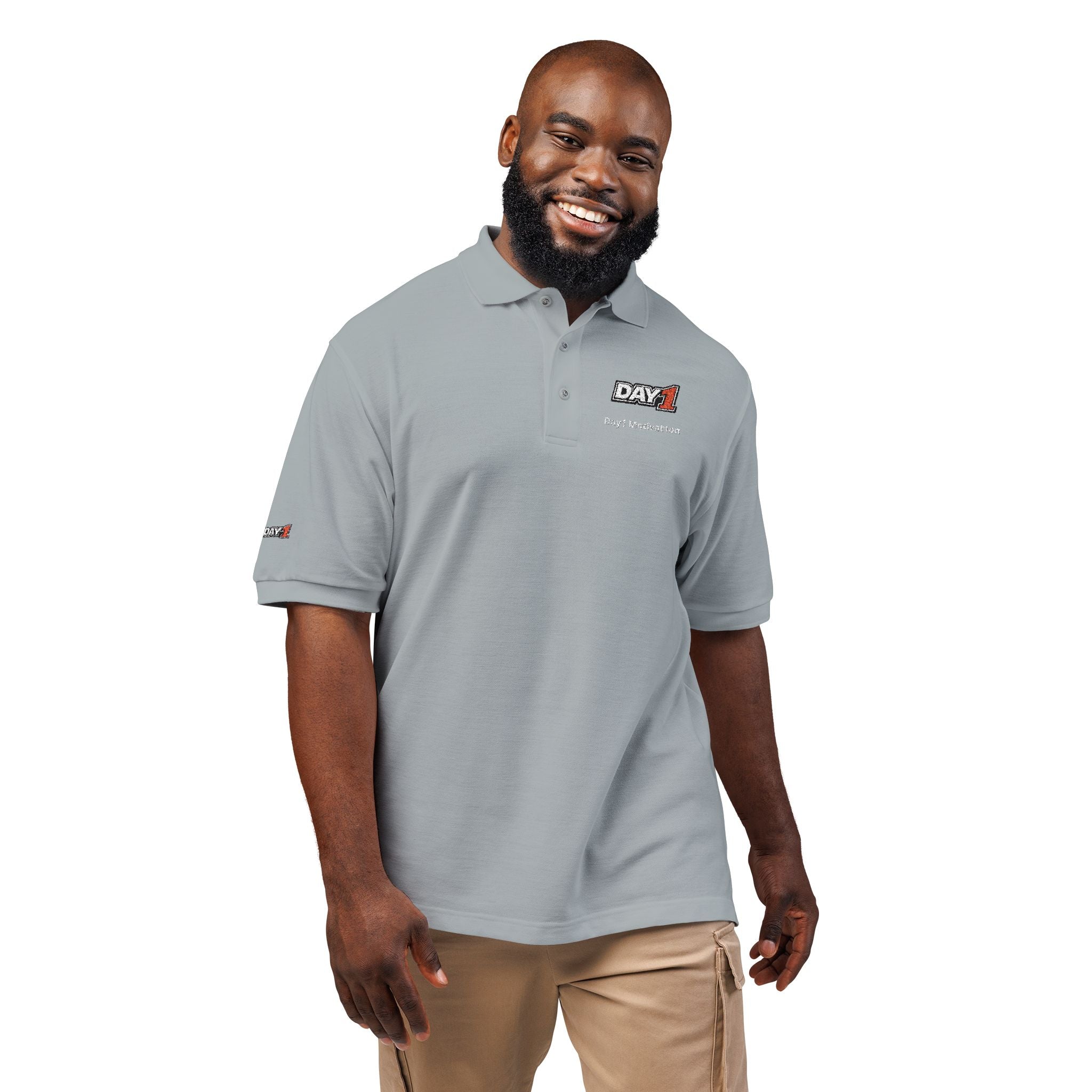 "Designed by You" — Embroidered Polo Shirt