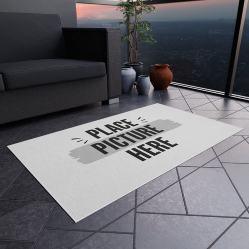 "Designed by You"  - Custom Picture Print Doormat for Patio, Porch & Garden