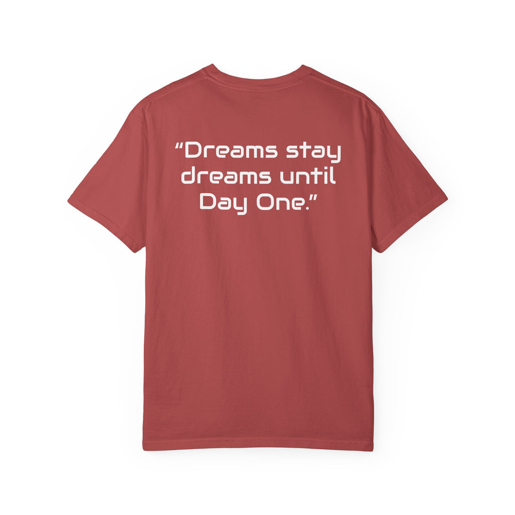 "Dreams Stay Dreams" I Unisex Graphic Tee White Text